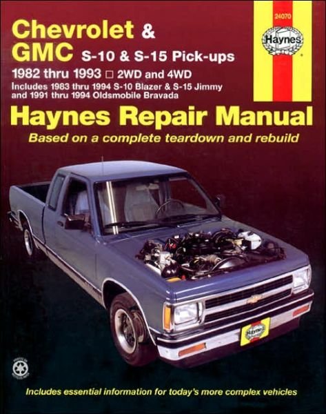Cover for Robert Maddox · Chevrolet S-10, Gmc S-15 and Olds Bravada Automotive Repair Manual - Haynes Automotive Repair Manuals (Pocketbok) [5 Rev edition] (2016)