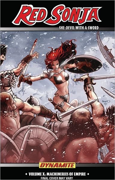 Cover for Eric Trautmann · Red Sonja: She-Devil with a Sword Volume 10: Machines of Empire (Paperback Bog) (2012)