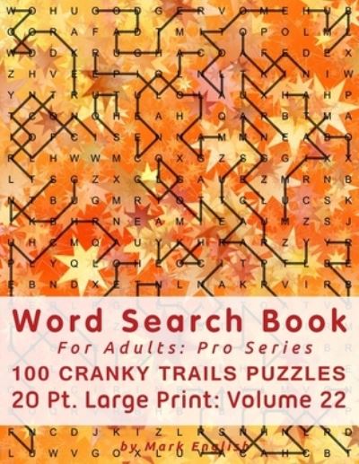 Cover for Mark English · Word Search Book For Adults (Paperback Book) (2019)