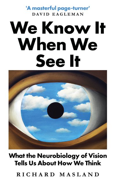Cover for Richard Masland · We Know It When We See It: What the Neurobiology of Vision Tells Us About How We Think (Hardcover Book) (2021)