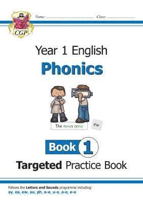 Cover for Karen Bryant-Mole · KS1 English Year 1 Phonics Targeted Practice Book - Book 1 - CGP Year 1 Phonics (Paperback Book) (2018)