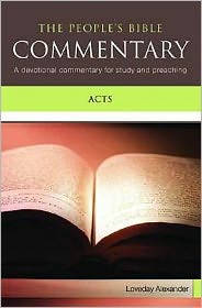 Cover for Loveday Alexander · Acts: A devotional commentary for study and preaching - The People's Bible Commentary (Paperback Book) (2006)