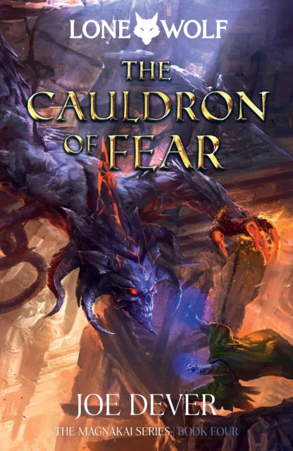 Cover for Joe Dever · The Cauldron of Fear: Lone Wolf #9 (Paperback Book) (2023)