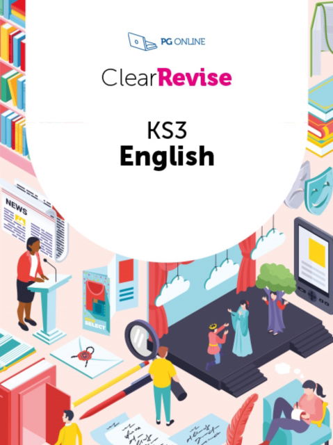 Cover for PG Online Ltd · ClearRevise KS3 English Workbook (Paperback Book) (2025)