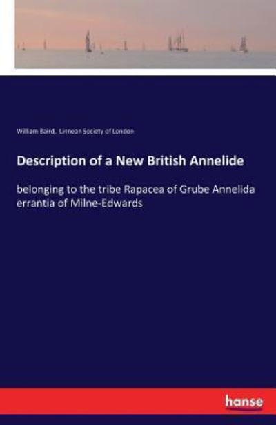 Cover for William Baird · Description of a New British Annelide (Paperback Bog) (2017)