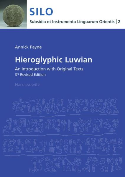 Cover for Payne · Hieroglyphic Luwian (Book) (2014)