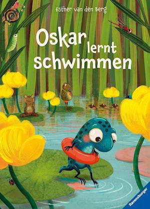 Cover for Esther van den Berg · Oskar lernt schwimmen (Innbunden bok) (2022)
