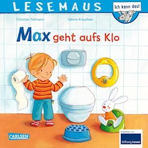 Cover for Christian Tielmann · LESEMAUS 61: Max geht aufs Klo (Book) (2024)