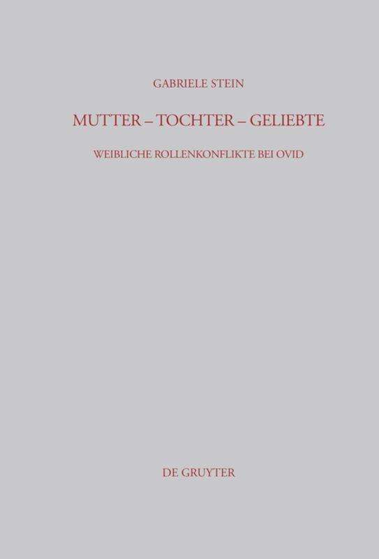 Cover for G. Stein · Mutter,Tochter,Geliebte (Book) [German edition] (2004)