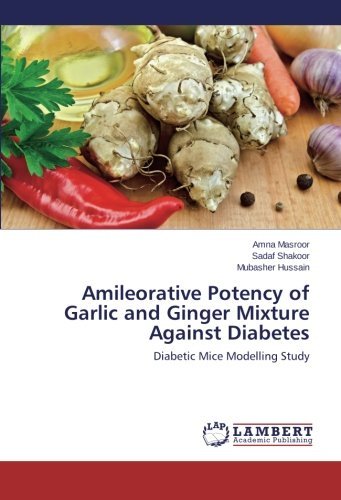 Cover for Mubasher Hussain · Amileorative Potency of Garlic and Ginger Mixture Against Diabetes: Diabetic Mice Modelling Study (Paperback Bog) (2014)