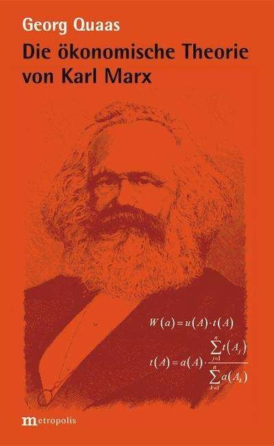 Cover for Quaas · Die ökonom.Theorie v.Karl Marx (Book)
