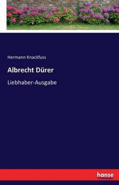 Cover for Knackfuss · Dürer (Buch) (2016)