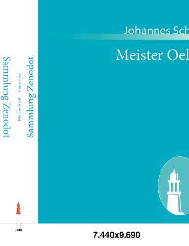 Cover for Johannes Schlaf · Meister Oelze (Pocketbok) [German edition] (2010)