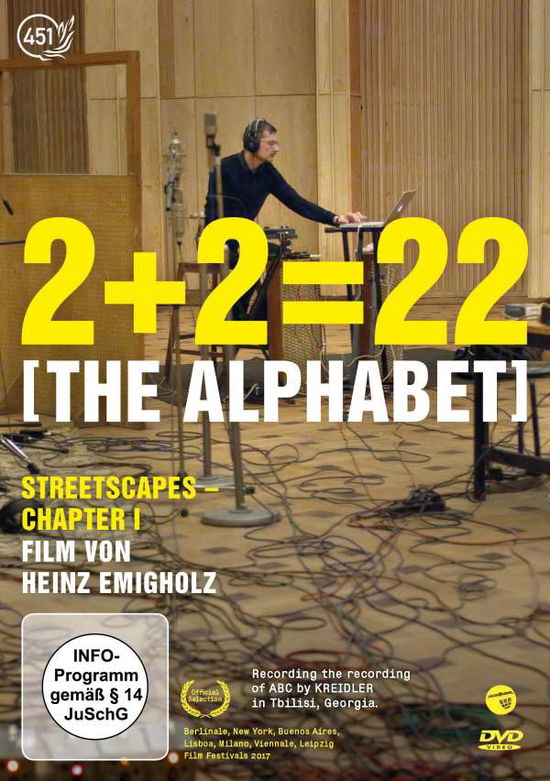 Cover for Heinz Emigholz · 2+2=22 (The Alphabet) (2 Dvds) (DVD-Single) (2018)