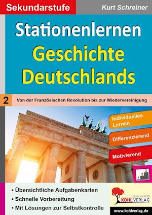 Cover for Kurt Schreiner · Stationenlernen Geschichte Deutschlands 02 (Paperback Book) (2021)