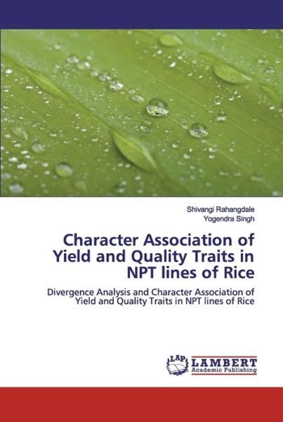 Cover for Rahangdale · Character Association of Yie (Bok) (2019)