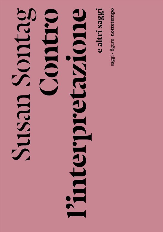 Cover for Susan Sontag · Contro L'interpretazione E Altri Saggi (Buch)