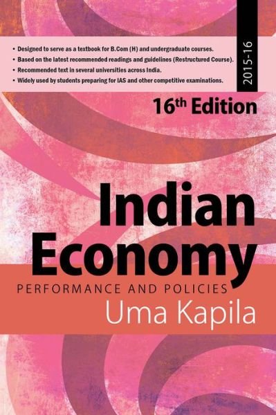 Indian Economy: Performance and Policies 2015-16 -  - Kirjat - Academic Foundation - 9789332703162 - tiistai 1. marraskuuta 2016