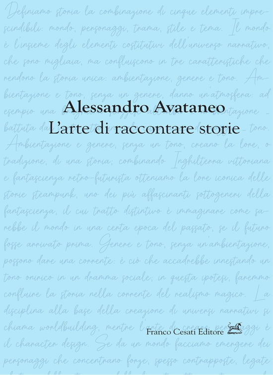 Cover for Alessandro Avataneo · L' Arte Di Raccontare Storie (Book)