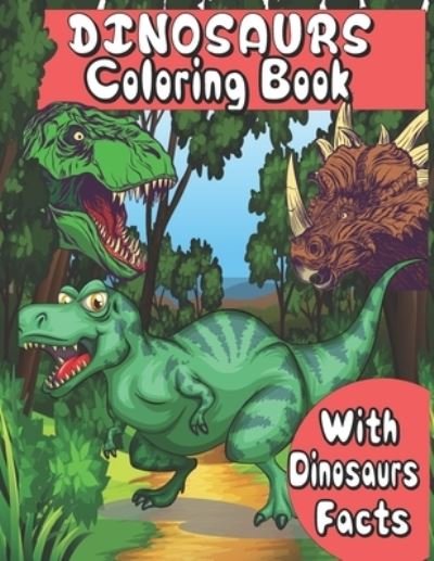 Cover for Dan Green · Dinosaurs Coloring Book (Paperback Book) (2021)