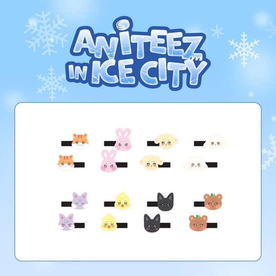 Cover for ATEEZ · Aniteez In Ice City - Hairpin (MERCH) [Hairpin edition] [DDEONGbyeoli] (2024)