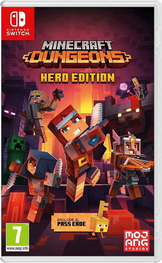 Cover for Mojang · Minecraft Dungeons (SWITCH) (2020)