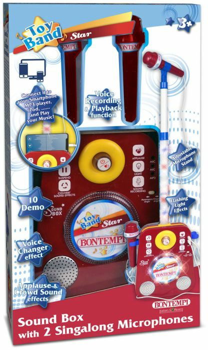 Cover for Bontempi · Bontempi Bluetooth Speaker met 2 Microfoons (Toys)