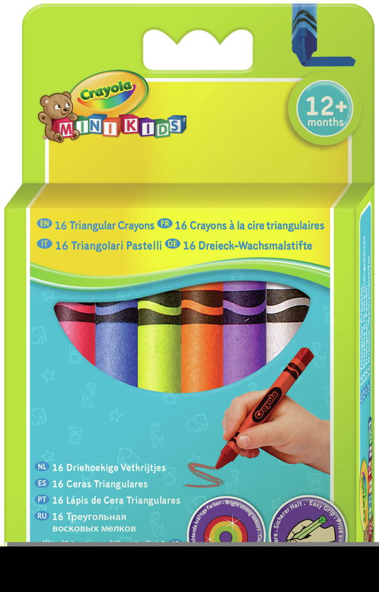 Cover for Crayola · Crayola Mini Kids - Waskrijtjes, 16St. (Spielzeug)