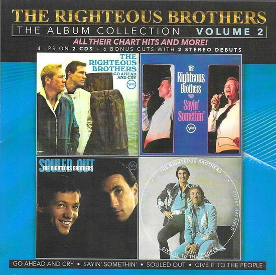 Cover for Righteous Brothers · Album Collection 2 (CD) (2024)