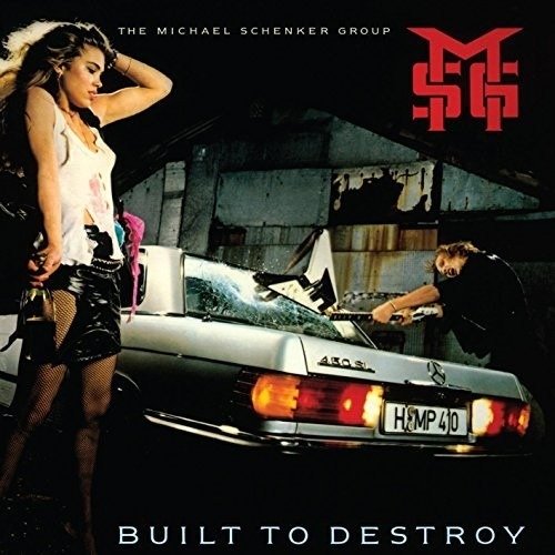 Cover for Schenker Michael · Built to Destroy (LP) [180 gram edition] (2018)
