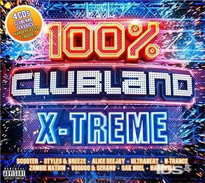 Cover for 100 Clubland XTreme (CD) [Digipack] (2024)