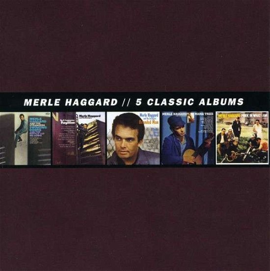 Cover for Merle Haggard · 5 Classic Albums (CD) [Box set] (2013)