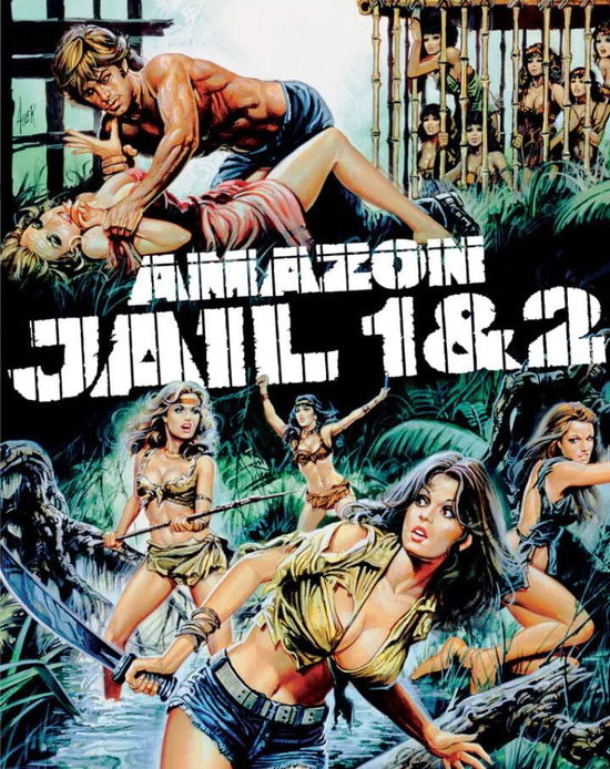 Cover for Amazon Jail 1 &amp; 2 (Blu-ray) (2023)