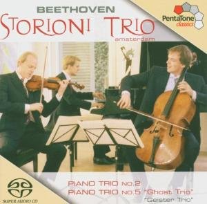 Beethoven - Piano Trio No.2. No.5 - Storioni Trio Amsterdam - Música - PENTATONE MUSIC - 0827949007163 - 1 de agosto de 2009