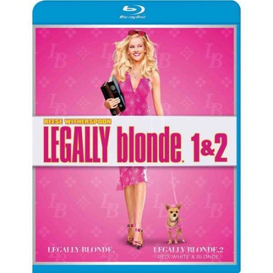Cover for Legally Blonde 1 &amp; 2 (Blu-ray) [Widescreen edition] (2014)