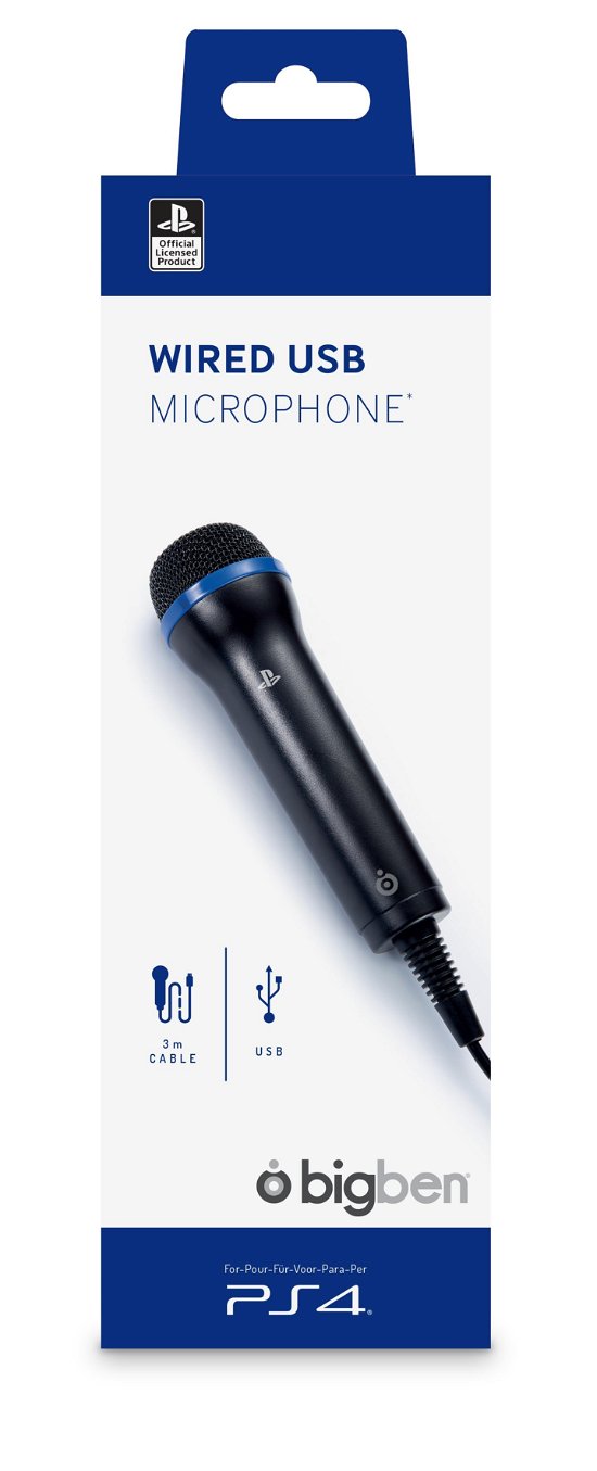 Bigben Ps4 Wired Microphone (Merchandise) - Bigben Interactive - Merchandise - Big Ben - 3499550351163 - 1. März 2018