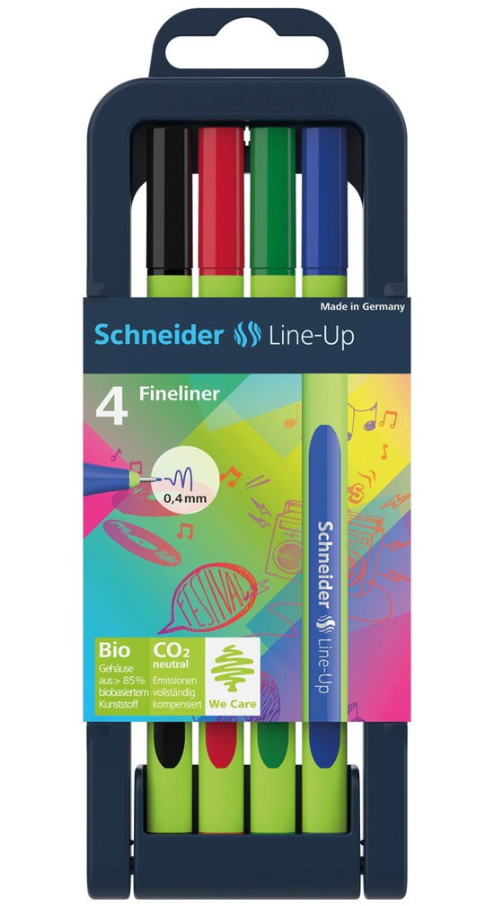 Cover for Schneider · Schneider 4er Box Fineliner (N/A) (2017)