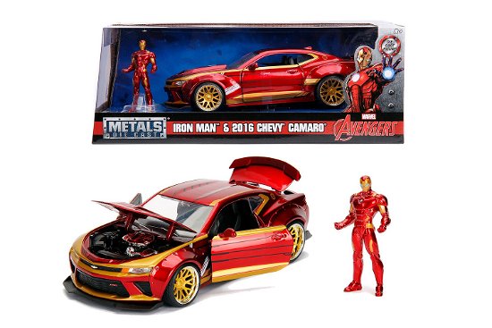 Marvel Ironman 2016 Chevy Camaro Ss 1:24 - Jada Toys - Merchandise - Dickie Spielzeug - 4006333065163 - August 1, 2020