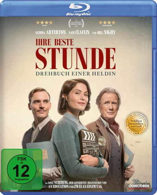 Cover for Arterton,gemma / Nighy,bill · Ihre Beste Stunde-drehbuch Einer Heldi (Blu-Ray) (2017)