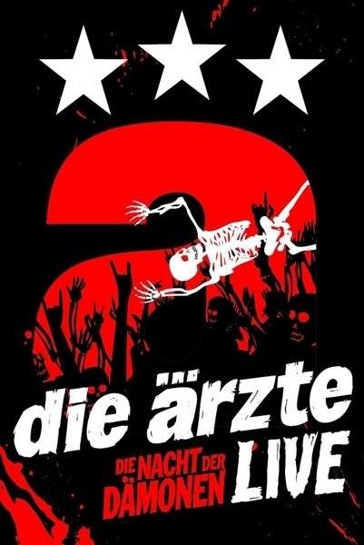 Cover for Die Ärzte · Live - Die Nacht Der Dämonen (2 DVD Deluxe Edt.) (DVD) [Deluxe edition] (2013)