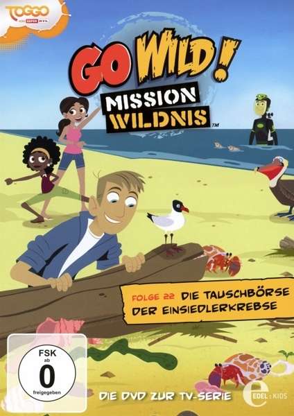 (22)dvd Z.tv-serie-einsiedlerkrebse - Go Wild!-mission Wildnis - Filmes - EDELKIDS - 4029759110163 - 13 de maio de 2016