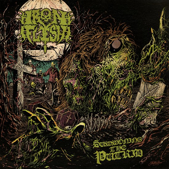 Cover for Iron Flesh · Summoning The Putrid (LP) (2021)