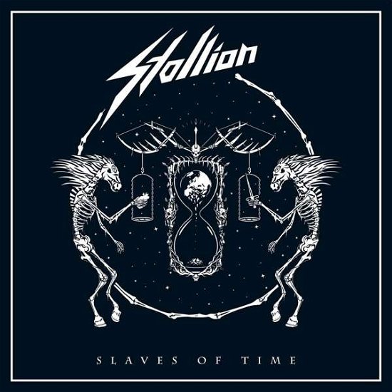 Cover for Stallion · Slaves of Time (White Vinyl) (VINIL) [Coloured edition] (2020)