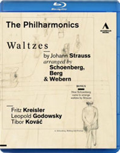 Cover for Philharmonics · Philharmonics Waltzes By Johann Strauss  Arranged By (Blu-ray) (2011)