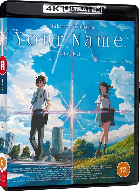 Your Name - Makoto Shinkai - Filme - Anime Ltd - 5037899089163 - 9. Oktober 2023