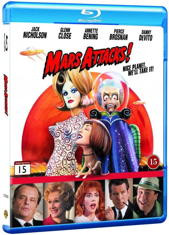 Mars Attacks -  - Elokuva - Warner Home Video - 5051895047163 - torstai 23. huhtikuuta 2020