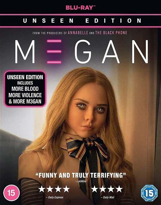 Cover for Gerard Johnstone · M3gan - Unseen Edition (aka Megan) (Blu-ray) (2023)