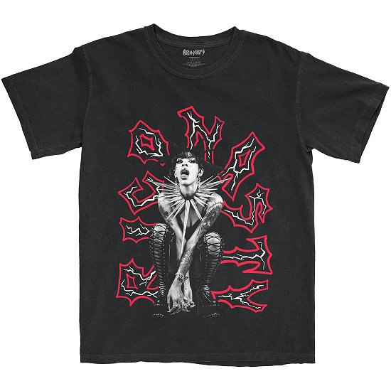 Cover for Rico Nasty · Rico Nasty Unisex T-Shirt: Punk Rico (T-shirt) [size S] [Black - Unisex edition]