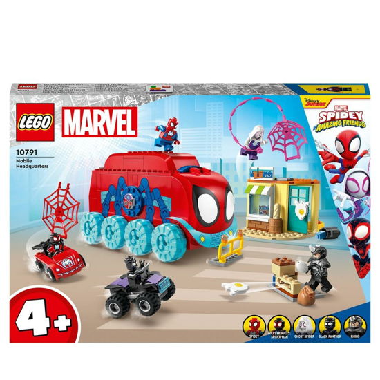 Marvel - Quartier Generale Mobile Del Team Spidey - Lego: 10791 - Koopwaar -  - 5702017424163 - 