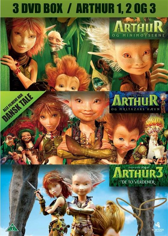 Arthur 1-3 - Bokssæt - Films -  - 5706107127163 - 11 oktober 2011